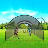 Baseball Batting, Softball and Baseball Batting Net and Frame, 22x12x8ft Practice Portable V952-BYBLXWKWBLXW771VRV0
