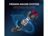 Mini Bluetooth Earbuds - Waterproof - Wireless Earphones with Cute Charging Case V1263-JX-42
