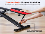 Squat Machine, Deep Squat Rowing Machine for Home, Easy Setup & Foldable Exercise Equipment, Glute V952-QMSDJZLS3SZXM6XU1001V0