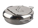 Japanese Style Mini Stainless Steel Frying Pot with Thermometer Induction Cooker CompatibleS 20cm V1294-YM0901-3118200163111