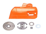 Chain Sprocket Clutch Cover Kit Fit for Husqvarna 353 351 350 346XP 345 Chainsaw V1294-YM0901-3111210107411