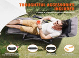 Zero Gravity Chair, 26 inch Zero Gravity Recliner Lounge Chair for Indoor and Outdoor, Adjustable V952-LZLTYHS26HHKDFO3ZV0