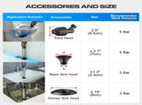 Electric Toilet Plunger with TurboPlunge Technology Cordless High-Pressure Drain Cleaner, V1107-CS-DDMTSTQ