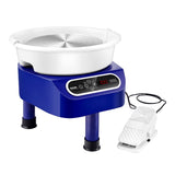 Pottery Wheel, 10 inch Pottery Forming Machine, 350W Electric Wheel for Pottery with Foot Pedal and V952-ZQLPJSJS10YC01YWVV3