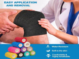 Self Adhesive Bandage Wrap, 12 Pack 4 inch x 5 Yards Waterproof Stretch Bandage Sports Tape, V1366-AZ2-W-12349