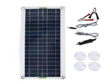 20W Solar Panel Battery Charger 21V Polysilicon Portable Solar Panel Charging Kit for Car V1294-YM0523-3114220027011