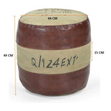 SAVON FRANCE ROUND HAND MADE OTTOMAN V742-M1781