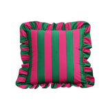 Ruffle Pillow Case, Square Ruffled Pillow Cover, Microfiber Wrinkle Resistant Pillow Shams, for Sofa V1370-AZ4-08779
