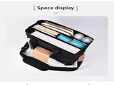 Black Large Capacity Multi-Compartment Tote Bag - Stylish and Versatile for Women, Ideal for V888-ELOSUNG17064