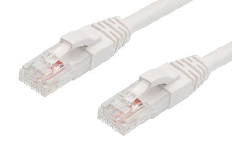 0.25m RJ45 CAT6 Ethernet Network Cable 50 Pack White 004.002.3001.50PACK