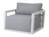 Alfresco 7-Seat Garden Lounge Set White V264-OTF-543A-WHE-8PC