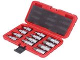 12PCS Drive Socket Set Steel High Hardness Wear Resistant 1/2in Drive Master Impact Socket Set for V1294-YM0703-3114230000111