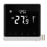 Air Conditioning Fan Thermostat Home Touchscreen Thermostat Panel Temperature Controller DC V1294-YM0512-3114220098411