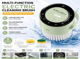 Black and Green Cordless 2-in-1 Cleaning Kit Vacuum cleaner and Spin Scrubber V888-ELOSUNG53355