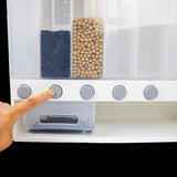 Grain Container Cereal Dispenser 10L Dry Food Rice Flour Storage Box Wall V63-837351