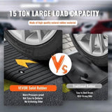 Upgraded Rubber Threshold Ramp, 8.9 cm Rise Door Ramp with 1 Channel, Natural Rubber Car Ramp with V952-XBLYPDGB1355X9T5NV0