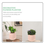 plant pots indoor Flowerpot Ceramics Pink Flower Lovers Table 1Set V1369-AZ3-W-18435
