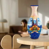3D Puzzles Vase for Adults, 3D Puzzle Vase, 160 PCS 3D Puzzle Vase for Adults, 9.6*4.3in 3D Puzzle V1192-AZ-W-29471