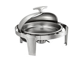 5-Star Chef 9L Chafing Dish Buffet Warmer Food Warmer Catering Server Round CD-9L-CC-SS