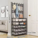 Stainless Steel Coat & Shoe Rack V728-LP601099724498970