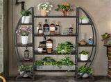 8 Tier Jumbo Plant Stand Vase Shape Flower Bonsai Pot Display Rack Indoor Outdoor V767-HJ-ZM1376