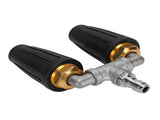 Pressure Washer Double Turbine Nozzle 1/4 Inch Stainless Steel 4000psi Double Rotating Turbo Nozzle V1294-YM0901-3111250011312