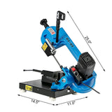 VEVOR BS-85 Electric Metal Bandsaw 1000W 85mm Variable Speed Cutting Band Saw V952-JCBS-850000000001V3