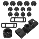 1Set Car Interior Dash Cam Bracket with Black Mirror Back Plate for Stability V1192-AZ-W-31482