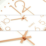 Minimalist Wall Clock Modern Silent Wall Clock, Silent Quartz Movement V1188-CE06-40848