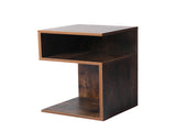 Levede Bedside Tables Drawers Side Table Oak NI1036-OA_NZ