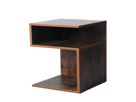 Levede Bedside Tables Drawers Side Table Oak NI1036-OA_NZ