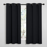 2 Pack Blackout Curtains for Bedroom, Thermal Insulated Grommet Drapes for Light Blocking, Noise V1189-LC-AMZ-00222