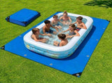 118" x 78.7" Heavy Duty Pool Ground Tarp for Inflatable Tanning Pool, Waterproof & UV Resistant V1192-AZ-W-18103
