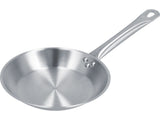 Stainless Steel Frying Pan Single Handle Fried Pan Cookware for Home induction Cooker9.4x2.0in V1294-YM0714-3118210229313