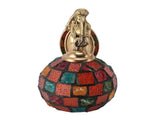 Turkish Wall Sconce Glass Iron 60W E27 E26 Hardwired Decorative Mosaic Wall Lamp for Living Room V1294-YM0901-3119240097711