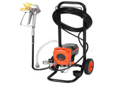 Stand Airless Paint Sprayer, 950W, 3300PSI High Pressure Airless Sprayer with Cart, Cleaning Brush, V952-ZSSPTJ900W04UXQUL001V3
