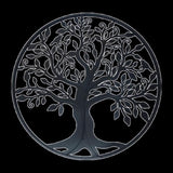 Black Tree of Life Wall Art Hanging Metal Iron Sculpture Garden 99cm V63-822661