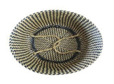 Nordic Foldable Seagrass Storage Basket Patchwork Seagrass Garden Flower Pot Planter Laundry Basket V1294-YM0717-10124611