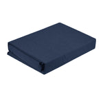 Artex Microfibre Sheet Set Double Navy V442-ATX-SHEETS-MICROFIBRE-NAVY-DS