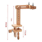 360&deg Rotating Cross Stitch Stand, Hands-Free Embroidery Frame with 15cm & 20cm Hoops, for Cross V1107-120-78616-WOO-EMBROIDERYSTAND
