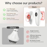 3-in-1 Electric Cupping Massager Suction Heat Therapy EMS USB Powered Dual Cups Body Sculpting V1385-AMY-SHY-ZM-001