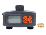 Digital 2 Outlet Hose Faucet Programmable Sprinkler for Yard Outdoor Watering Water V1294-YM0901-3111240078711