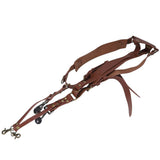Camera Strap Leather Double Shoulder Harness Strap Photography Accessories for DSLR CamerasBrown V1294-YM0901-3117200124012