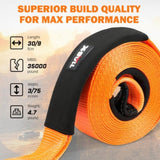 X-BULL 4WD Recovery Kit Snatch Strap Hitch Receiver Folding Shovel Survival 4X4 V211-AUEB-XBRK015FS001