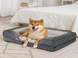Pawz Orthopedic Memory Foam Pet Bed Dog Washable Mat PT1289-XL-GY