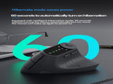 Ergonomic Vertical Mouse - 2.4G/Bluetooth Multi-Mode, LED Display, 57-Degree Angle, & 400mAh V888-ELOSUNG35693