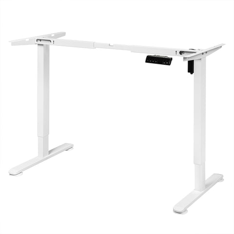 Levede Motorised Standing Desk Frame White Single Motor DH1049-S-WH