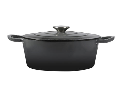 TOQUE 4L Enamel Dutch Oven Pot in Black Colour KT0180-4L-BK_NZ