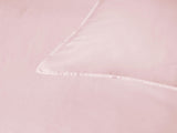 Accessorize 400TC Blush Bamboo Cotton Double Stitch Quilt Cover Set Queen V442-HIN-QUILTCS-DOUBLESTITCH-BLUSH-QS