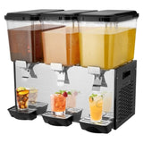 VEVOR Commercial Beverage Dispenser 18L x 3 Tanks Cold Juice Ice Drink Dispenser V952-SYYLJJBSJXS1XCB5NV3
